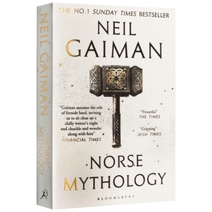 北欧神话 尼尔盖曼 英文原版 Norse Mythology Neil Gaiman 诸神的黄昏 American Gods 英文版科幻小说 正版进口英语书籍
