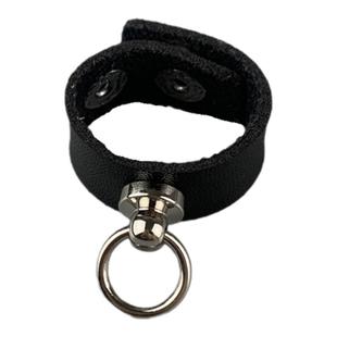 亚比个性皮质戒指朋克少女哥特摇滚蹦迪小众食指戒指环辣妹配饰酷