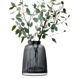 英国LSA进口手工磨砂玻璃花瓶大号客厅摆件装饰插花居家创意轻奢