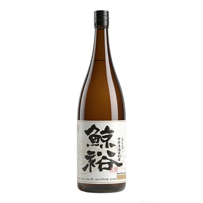 鲸裕清酒1800毫升纯米粮食酿造日料15度微醺低度酒瓶装大吟酿米酿