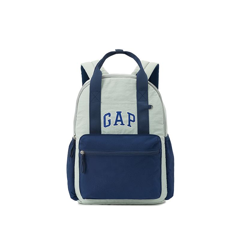 GAP休闲拼色双肩包初高中生书包