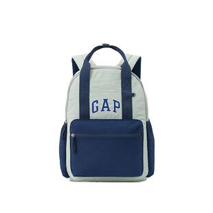 GAP休闲拼色双肩包初高中生男女书包轻便学生背包多巴胺百搭复古