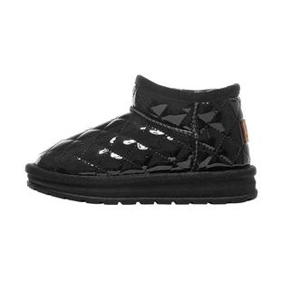 回力童鞋儿童雪地靴2026冬季女童短筒棉靴宝宝加绒加厚保暖鞋棉鞋