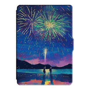 2024新款kindle保护套paperwhite6保护壳scribe2|1超薄Colorsoft彩屏kpw5|3|voyage情侣oasis3青春版皮套烟花