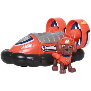 正版汪汪队立大功路马气垫船狗狗巡逻救援车男女孩玩具套装礼物