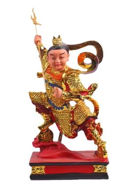 哪吒三太子神像慈缘阁树脂