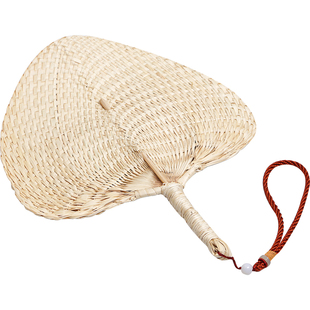 棕叶大蒲扇夏季手工草编团扇婴儿葵扇棕榈叶纳凉驱蚊宝宝手摇扇子