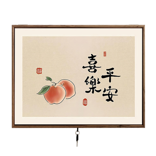 定制加厚老式配电箱电表箱装饰画天然气表明装电闸箱装饰遮挡挂画