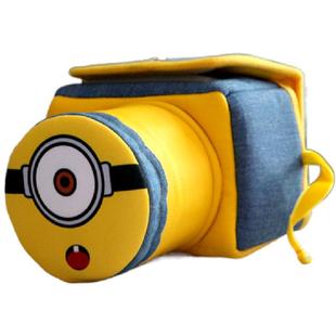 小黄斜跨适用XS20防震a6400佳能xt50定制M50zve10单反r50相机包女