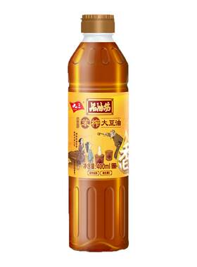 九三非转基因笨榨大豆油400ml