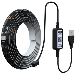 电脑rgb装饰氛围灯带电竞房桌面显示器背景灯智能七彩追光led灯条