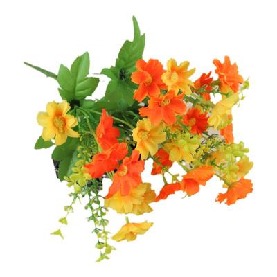 绢花塑料花花束向日葵仿真花单枝