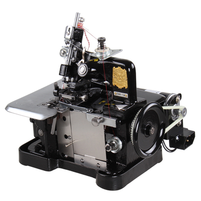 老式电动三线台式包缝机锁边机