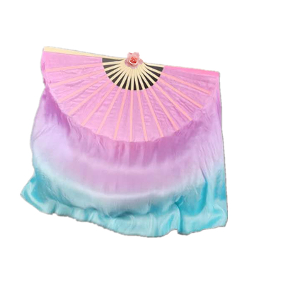 梦幻系列真丝舞蹈扇子胶州秧歌