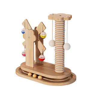 猫抓柱剑麻绳耐磨不掉屑猫抓板立式耐抓猫爪球可爱猫玩具猫咪用品