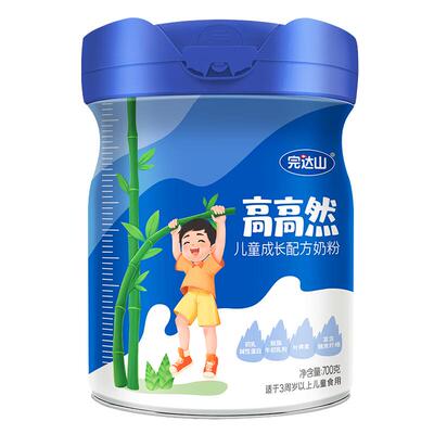 儿童成长配方奶粉完达山