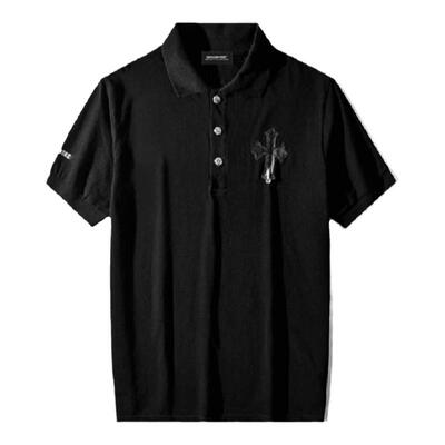 新款个性独特帅气有型串标polo衫