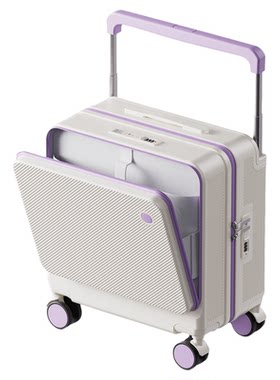 前开盖大深仓登机箱18寸小型
