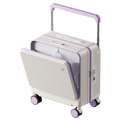 前开盖大深仓登机箱18寸小型