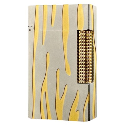 卡路黄铜侧滑朗声煤油打火机高端