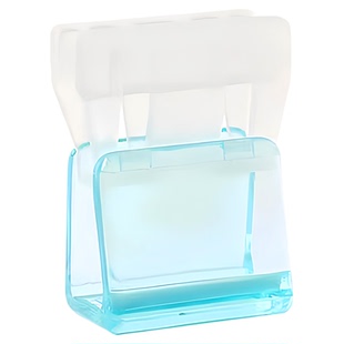 糖果透明推推夹防卷试卷固定器收纳推拉彩色夹子a4活页纸夹推夹器