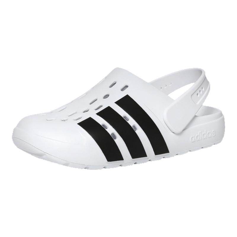 Adidas阿迪达斯男女ADILETTE CLOG休闲运动洞洞鞋轻便拖鞋JS1130
