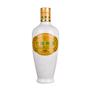 【假一赔十】山西汾酒竹叶青 45度乳玻竹叶青酒475mL*1瓶正品露酒