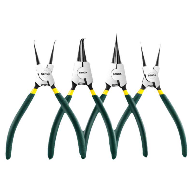 卡簧钳内外两用卡簧钳子卡环钳弹簧钳子扩张钳子挡圈钳小号尖嘴