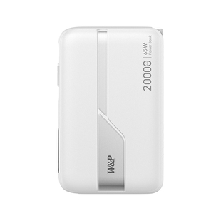 充电宝3c认证可上飞机新国标大容量20000毫安65W自带伸缩线三合一插头适用苹果手机笔记本专用充电器移动电源