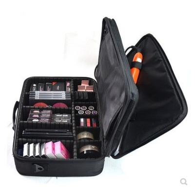 3 floors make up bag embroidery tools handbag cosmetic case