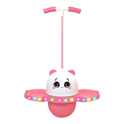 发光青蛙跳跳球蹦蹦跳跳杆弹跳器