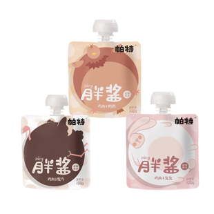 【百亿补贴】帕特胖酱零食猫咪补水湿粮咕噜酱成猫幼猫猫条零食