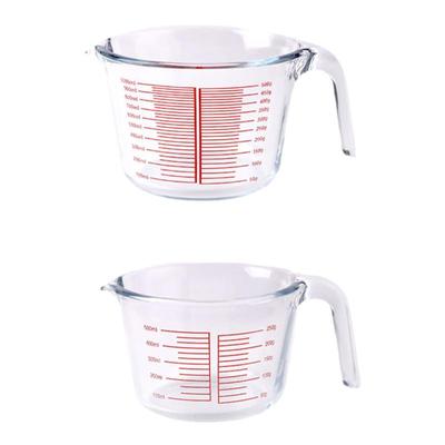 量杯带刻度耐高温带盖