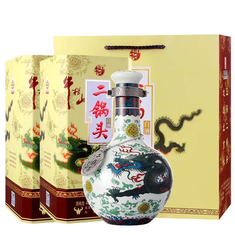 牛栏山青龙二锅头珍品30清香酒