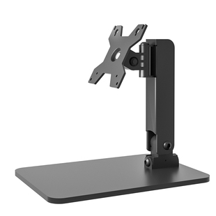 可折叠显示器支架大角度倾斜屏幕电脑底座通用触摸屏VESA矮款脚架