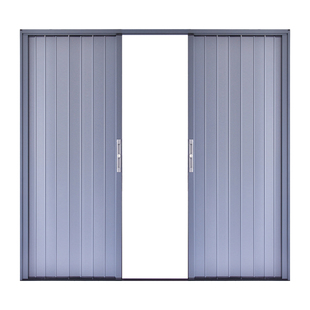 全铝合金折叠门推拉门隐形隔断厨房通燃气卧室卫生间阳台简易移门