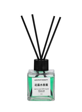 1盒花露水无火香薰室内持久散香家用香氛淡香送挥发棒去异味50ml