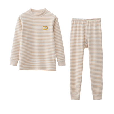 儿童彩棉纯棉保暖内衣秋衣秋裤男女中大童上衣长袖打底衫宝宝内穿