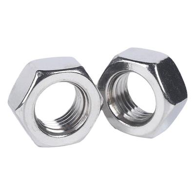 304不锈钢加厚六角螺母gb55