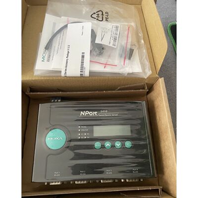 议价MOXA NPort 5410 4口RS-232串口服务器，全新原装正品