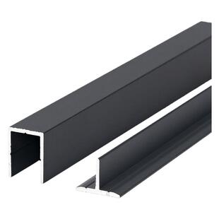 纱窗轨道加装纱门移门滑轨纱窗网推拉门导轨加厚款铝合金单轨双轨