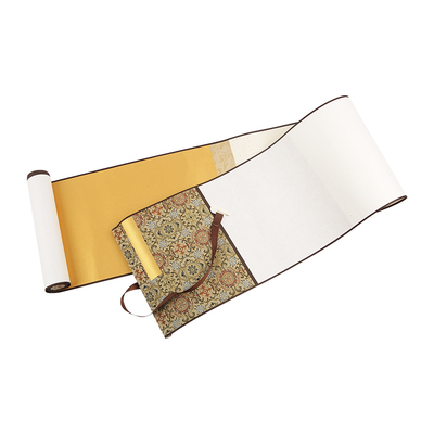 安徽泾县半生熟空白宣纸装裱手卷