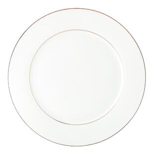 金边陶瓷大盘子牛排盘家用菜盘平盘纯色餐厅摆盘西餐盘大盘鸡专用