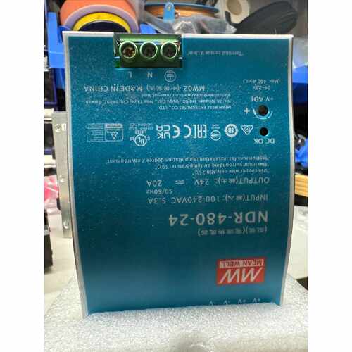 下单前咨询明纬导轨电源，型号NDR-480-24，24V输出，20A，