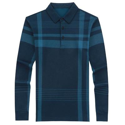 40-50中老年polo衫新款长袖t恤