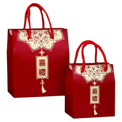 喜糖盒结婚喜糖盒子伴手礼手提袋