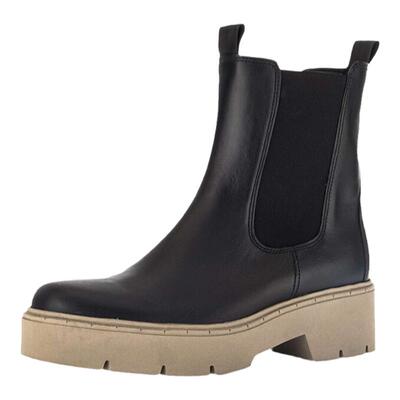 德国Gabor厚底高帮切尔西短靴