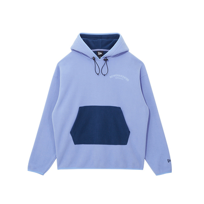 NewEra摇粒绒保暖连帽套头卫衣