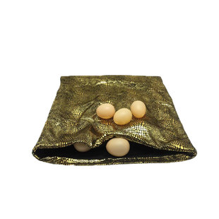 年会舞台魔术道具空袋出鸡蛋 蛋袋获奖魔术 喜剧魔术假鸡蛋