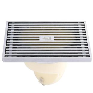 潜水艇15x15cm地漏大尺寸室外庭院户外花园75/110管径15公分特大